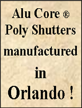 Alu Core Poly Shutters