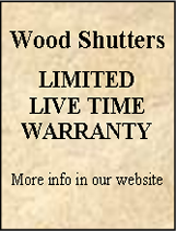 Alu Core Poly Shutters